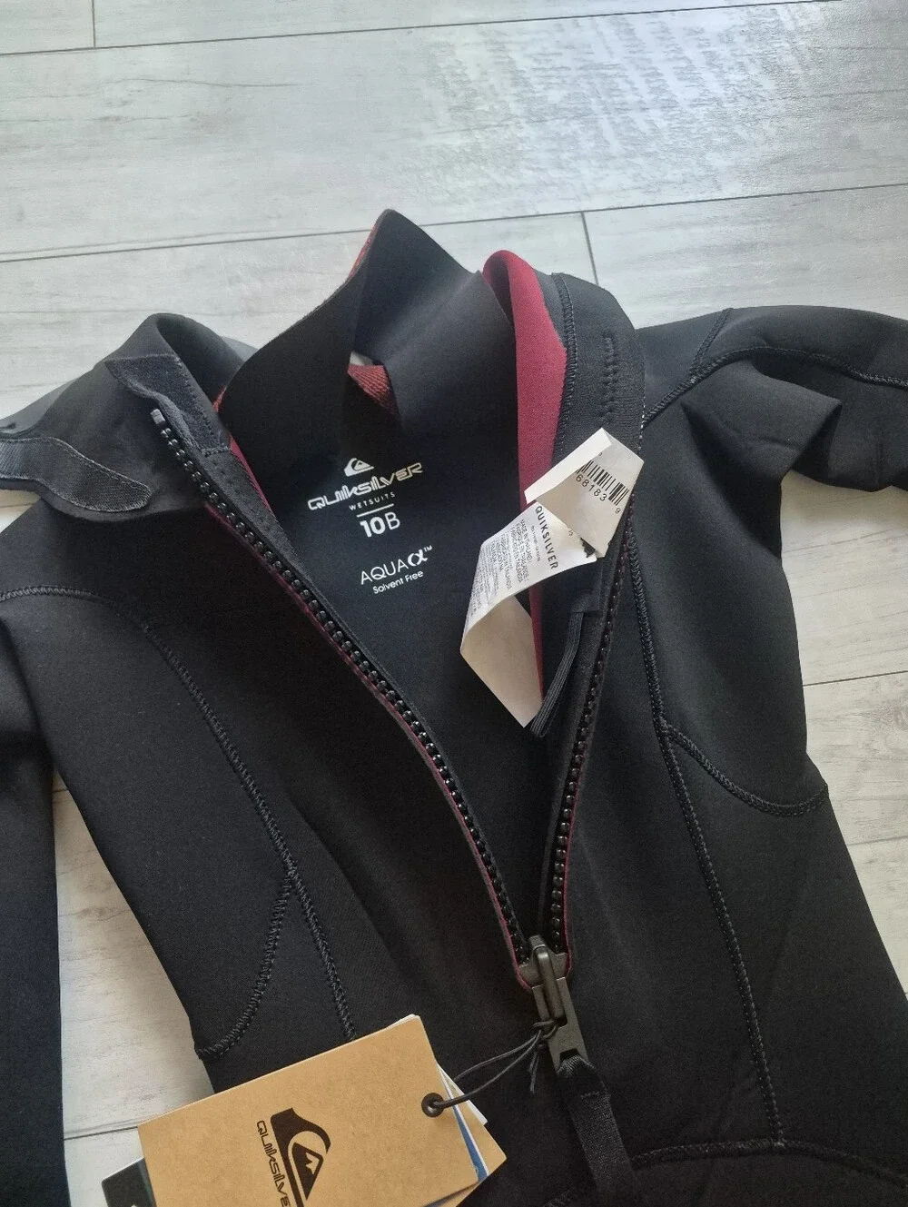 QUIKSILVER NEW Boys Everyday Sessions 3/2 Back Zip Wetsuit